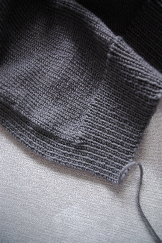 Soothing knitting